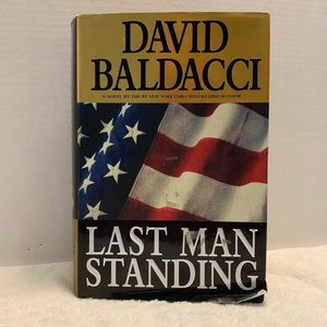 Novel by David Baldacci, Last Man Standing.  1st edition, 2001.  Hardback.